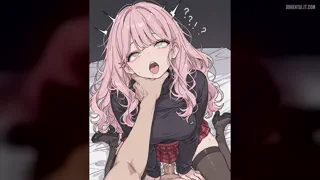 Choking the fuckmeat (Miocai)