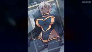 (Storm) and also a good part of the female cast of X-Men for sure, and one of the reasons I'm so turned on by women and To be a gooner addict