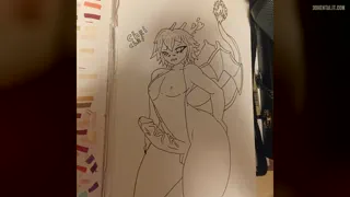 Fuck ai here is Twinkemon (Jesse Draws)