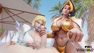 A 2v1? Ha! How could possibly beat m-oh, shit…