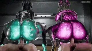 Ember x Valkyr by @ZealousWarframe