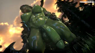 Yeah, my traveling partner is an orc. She's good for more than just fighting you know