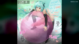 Filling her yoga ball (Artist: Sinensian)