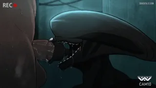 You got kidnapped by a feral alien species to be used as a cum fountain