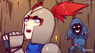 The weak point of every knight (Our Favorite Derpixon)