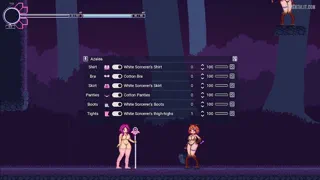 One of the most important features in any H-game: getting naked… or stripping someone else naked