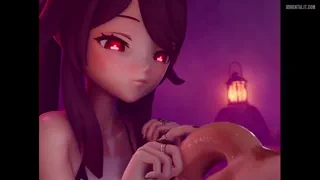 Hu Tao preparing a throbbing cock for you after you lost to her POV [Genshin Impact]