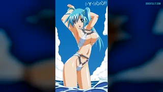 Daily stroke session: Misaki Kureha from (Divergence Eve) Load shot: Huge. Stroked it multiple times for her😍