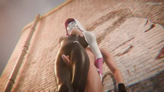 Spider Gwen Thighjob (Ohkayp) [Marvel]