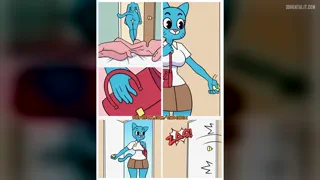 The Amazing Gumball Christmas (The Amazing World Of Gumball) [Crock Comix] Chapter 1 Porn Comics