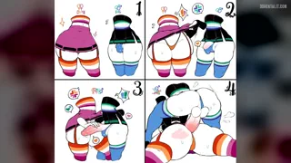 Femboy meets another Astolfo costume at a halloween party, both unaware of what's in eachothers panties until the bedroom door closes~