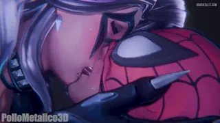 Black Cat x Spidey (Pollo Metalico) [Marvel Rivals]