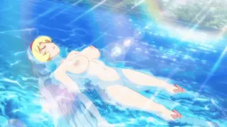 Meidri taking a bird bath [Ishuzoku Reviewers]