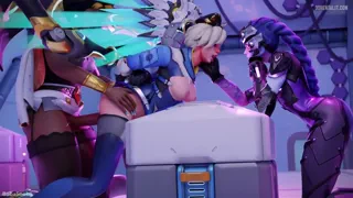 How me and my duo treat the enemy Mercy after we stomped her pathetic team~