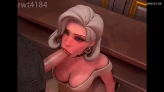 My team always makes sure to wipe off my lipstick with their cocks