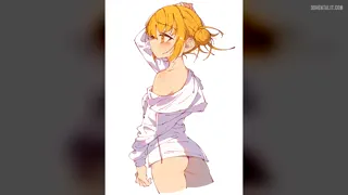 Again pantyless (Himiko) but in 5 hot pictures