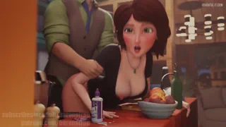 How Aunt Cass is spending Mother's Day (Baronstrap) [Big Hero 6]