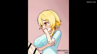 Cum so strong she destroyed the sex mount (Artist:ebi12054j12023)