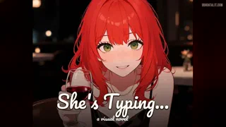 She's Typing... | I made an adult visual novel where everything happens through a phone screen [Early Access]