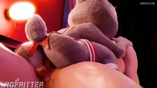 Judy ridding a human (Wigfritter) [Zootopia] [u/Apexlord05]