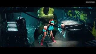 Hulk tries his hand, and cock, at fighting (Project Vega) [u/BerkToYo]