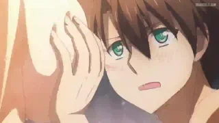 Chisato seducing Basara in her tiny sling bikini [Testament Of New Sister Devil] [u/CozyyDimples]