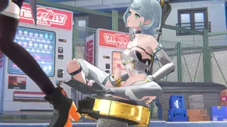 Seed &amp; Orphie - Cum shallowing from a blowjob (Sileternsfw) [Zenless Zone Zero] [u/Apexlord05]